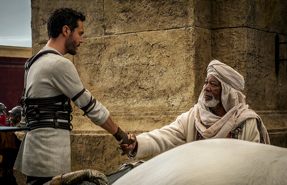 Scena di Ben-Hur, la storia di Cristo