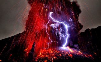Fulmine vulcanico